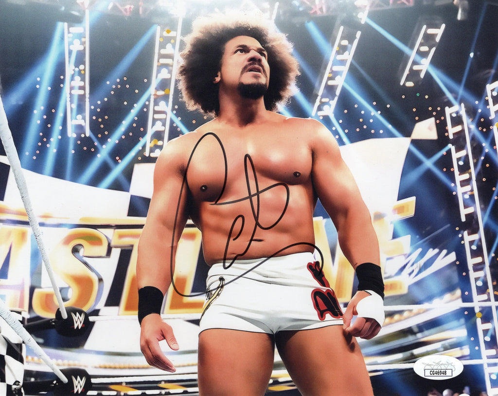 Carlito autographed signed 8x10 photo JSA WWE WWF LWO