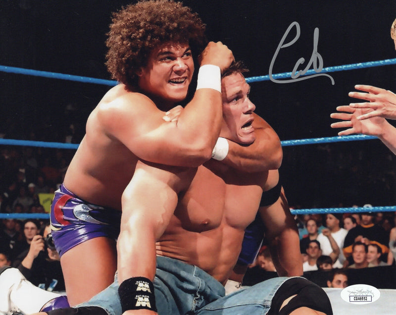 Carlito autographed signed 8x10 photo JSA WWE WWF LWO