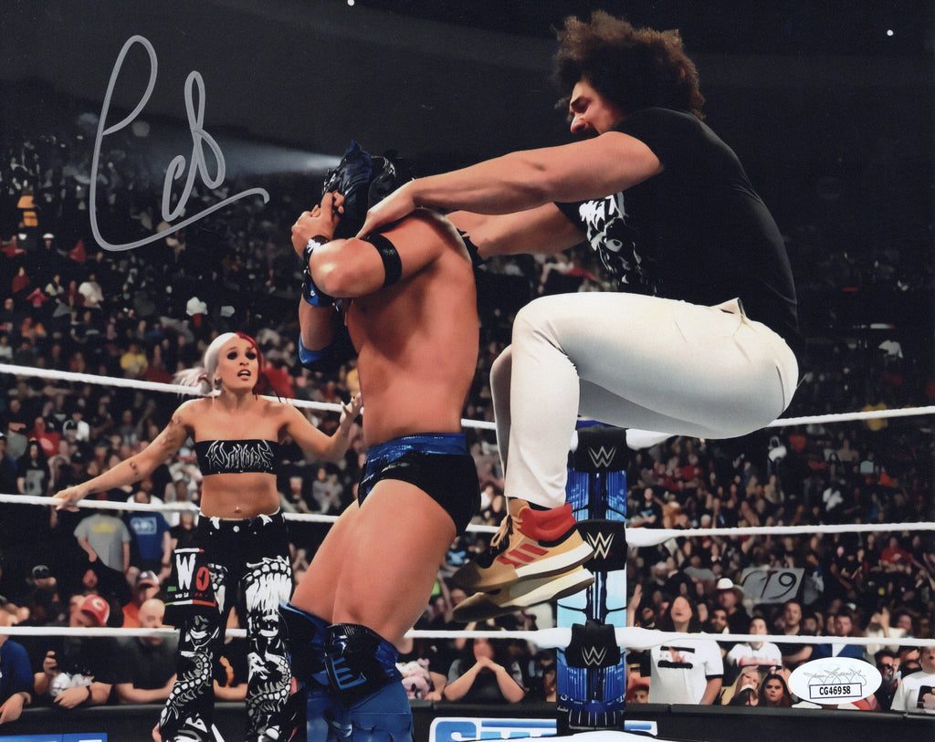 Carlito autographed signed 8x10 photo JSA WWE WWF LWO