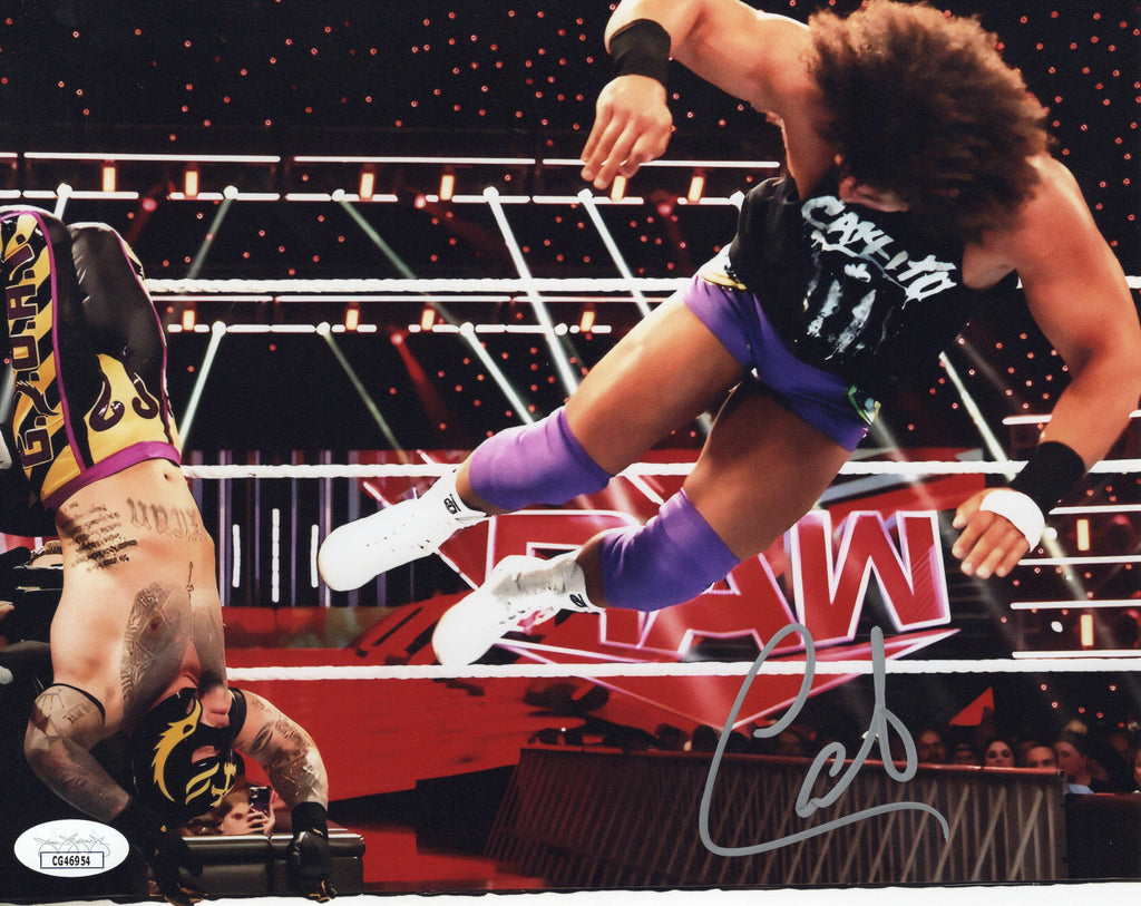 Carlito autographed signed 8x10 photo JSA WWE WWF LWO