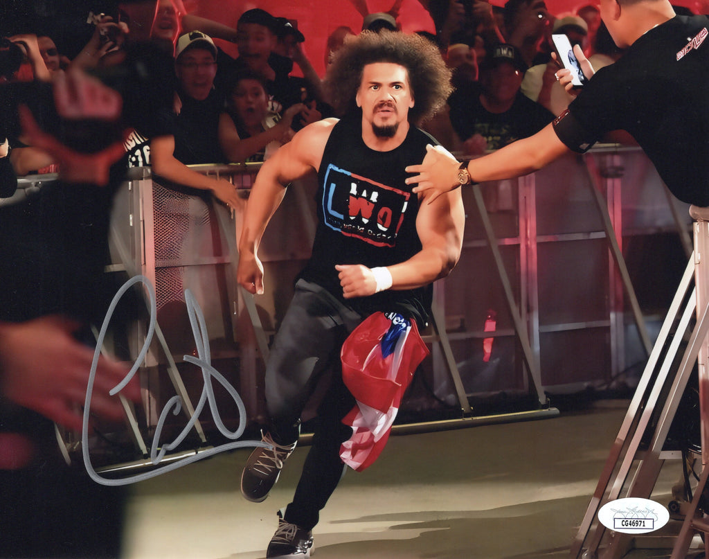 Carlito autographed signed 8x10 photo JSA WWE WWF LWO