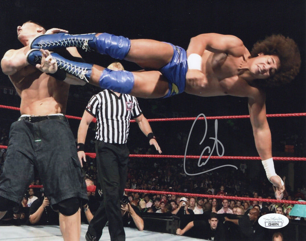 Carlito autographed signed 8x10 photo JSA WWE WWF LWO