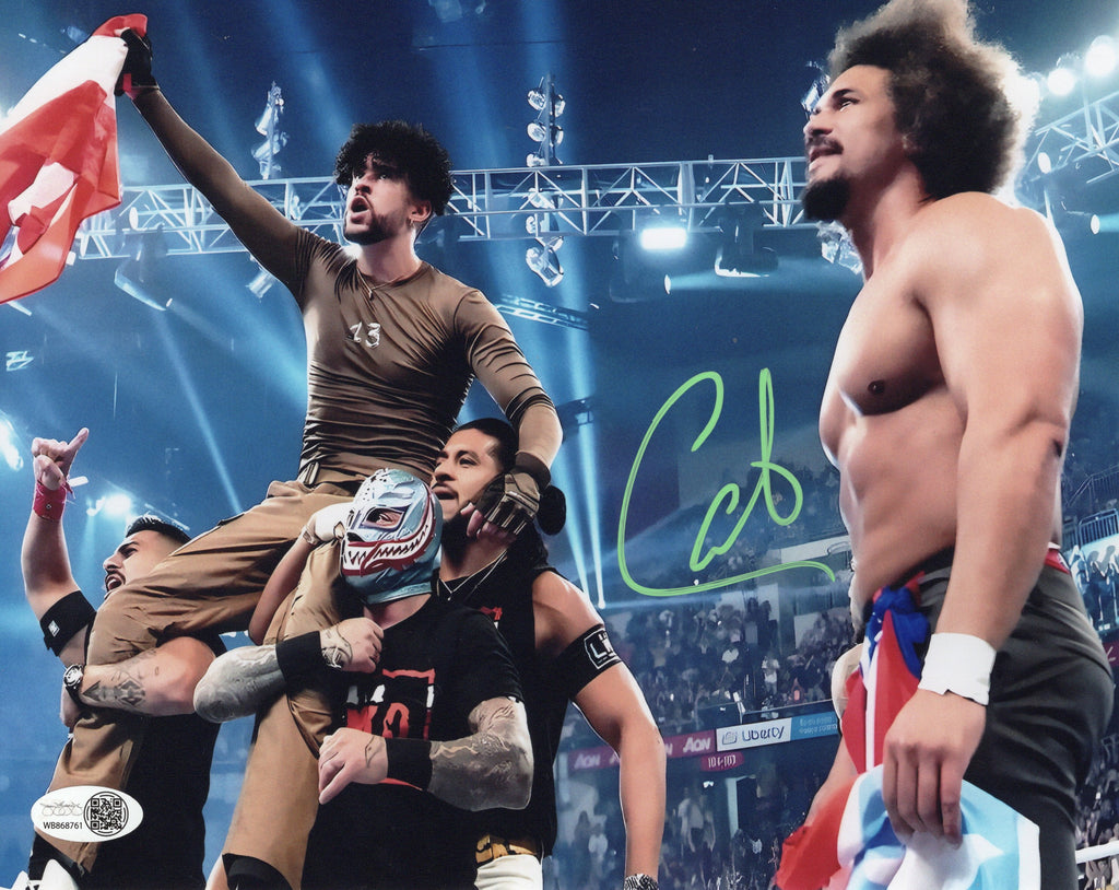 Carlito autographed signed 8x10 photo JSA WWE WWF LWO