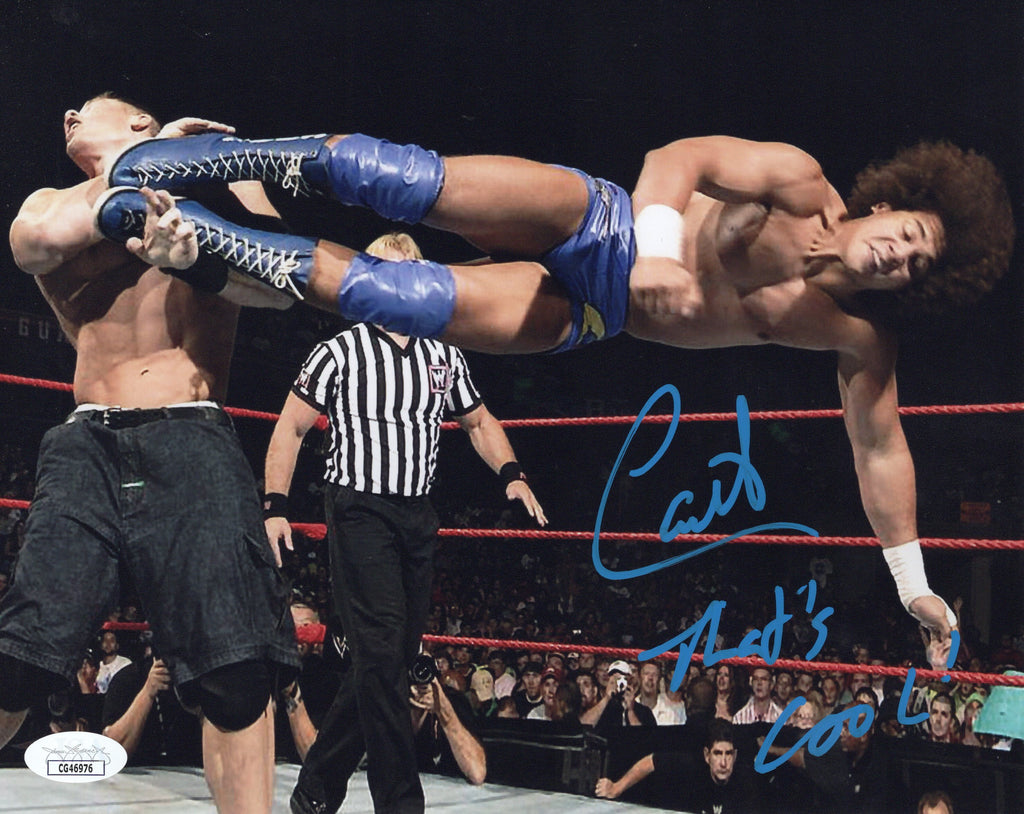 Carlito autographed signed inscribed 8x10 photo JSA WWE WWF LWO
