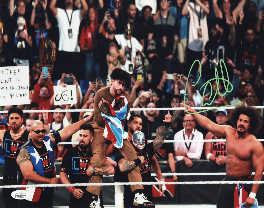 Carlito autographed signed 11x14 photo JSA WWE WWF LWO