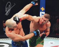Dricus Du Plessis autographed signed 8x10 photo UFC JSA COA Vs Sean Strickland