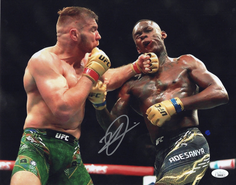 Dricus Du Plessis autographed signed 11x14 photo UFC JSA COA Vs Israel Adesanya