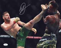 Dricus Du Plessis autographed signed 11x14 photo UFC JSA COA Vs Israel Adesanya