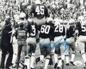 Rudy Ruettiger autographed signed 8x10 photo Notre Dame Fighting Irish JSA COA