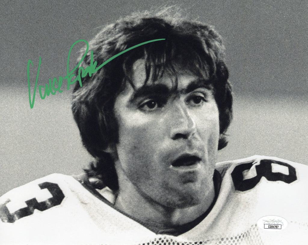 Vince Papale autographed signed 8x10 photo Philadelphia Eagles JSA Invincible