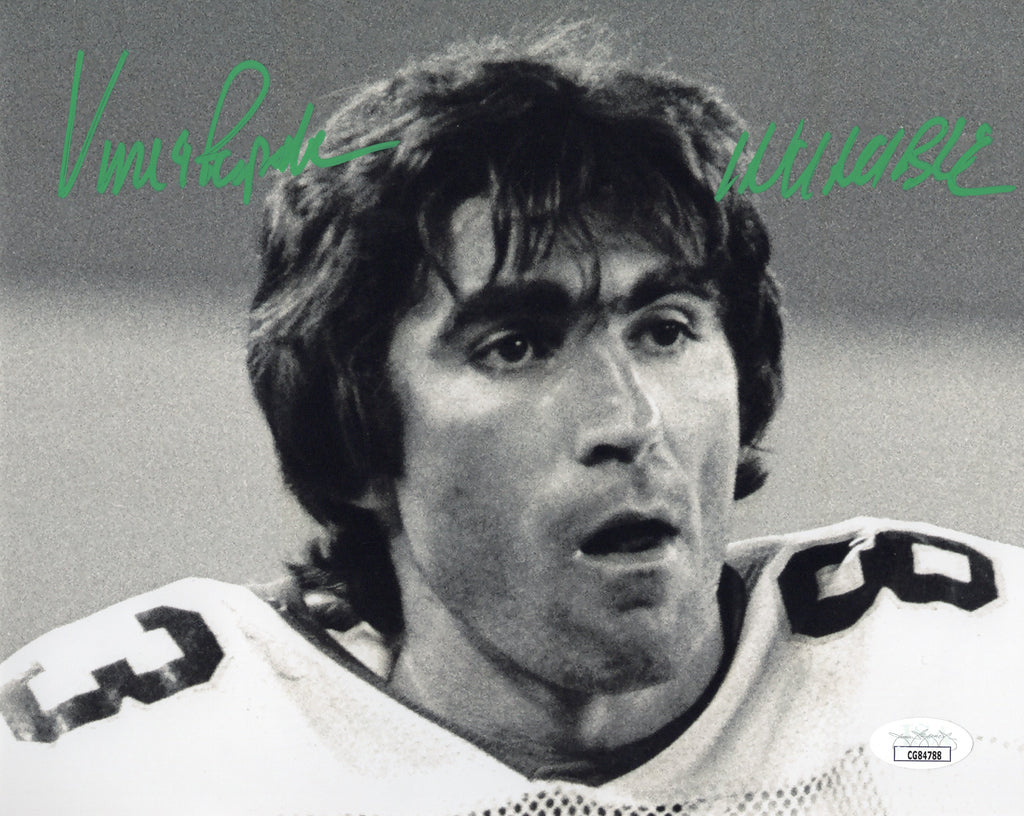 Vince Papale autographed signed inscribed 8x10 photo Philadelphia Eagles JSA COA