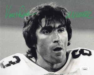 Vince Papale autographed signed inscribed 8x10 photo Philadelphia Eagles JSA COA