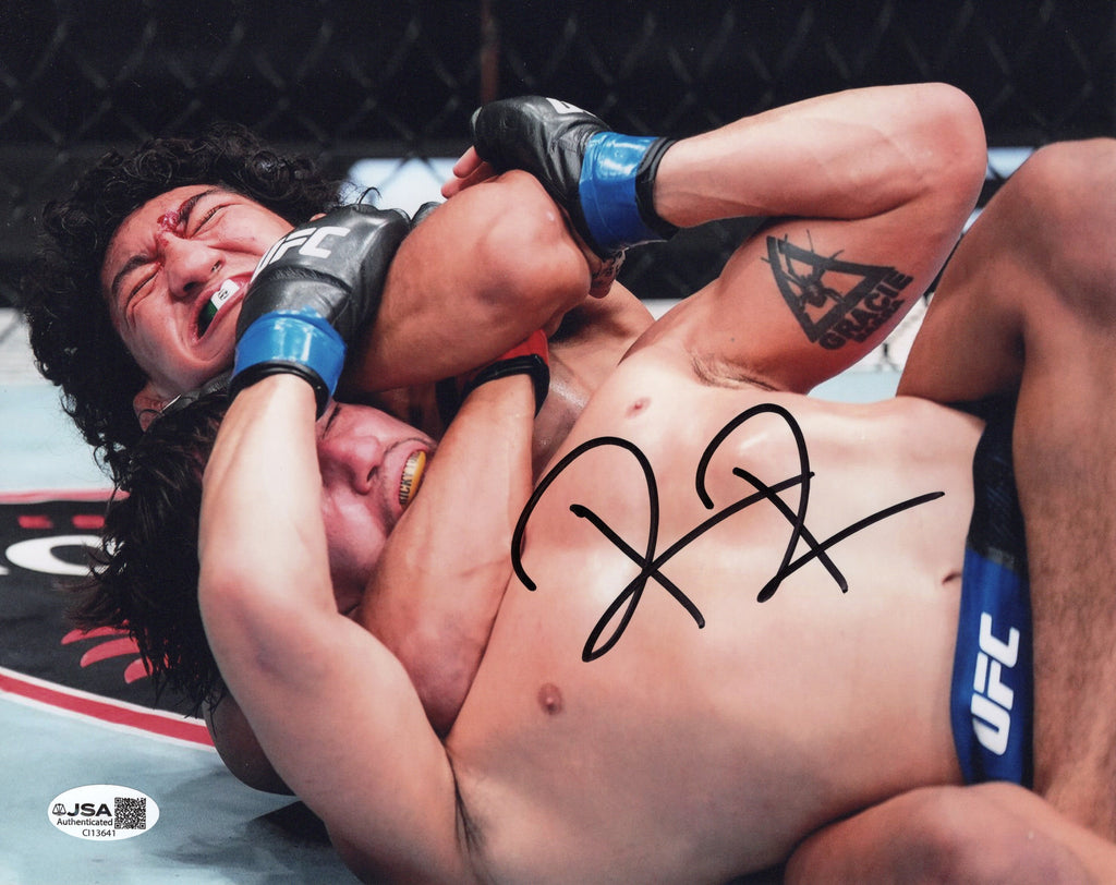 Raul Rojas Jr. autographed signed 8x10 photo JSA UFC Ricky Trucios