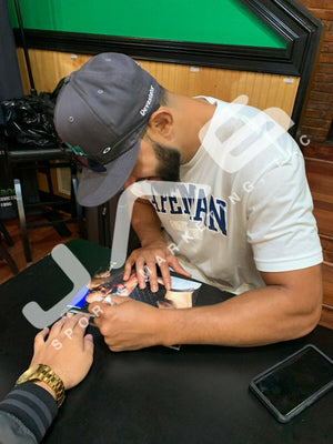 Dominick Reyes autographed signed UFC Glove PSA COA MMA