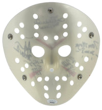 White Lehman Kirzinger Wieand Hodder Tait signed inscribed Jason mask JSA