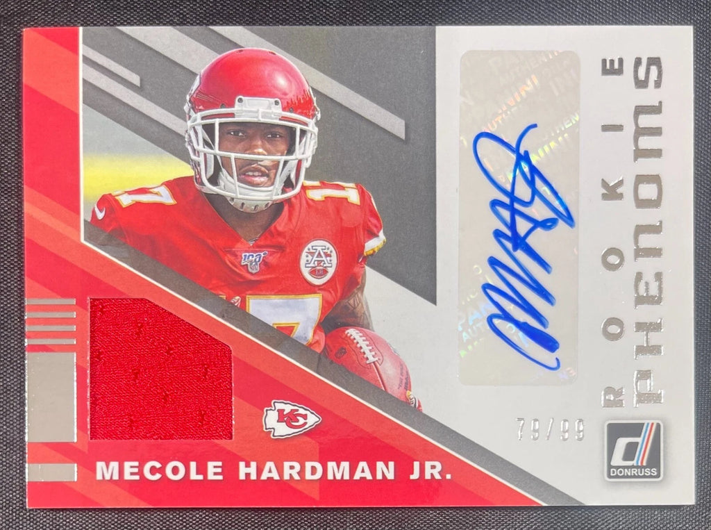 Mecole Hardman Jr. RC 2019 Donruss Phenoms RPA Auto /99