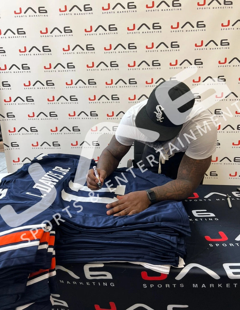 Chris Davis Jr autographed signed inscribed jersey NCAA Auburn Tigers JSA COA