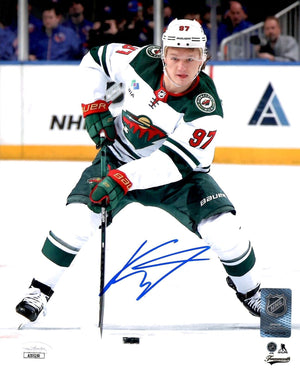 Kirill Kaprizov autographed signed 8x10 photo NHL Minnesota Wild JSA COA