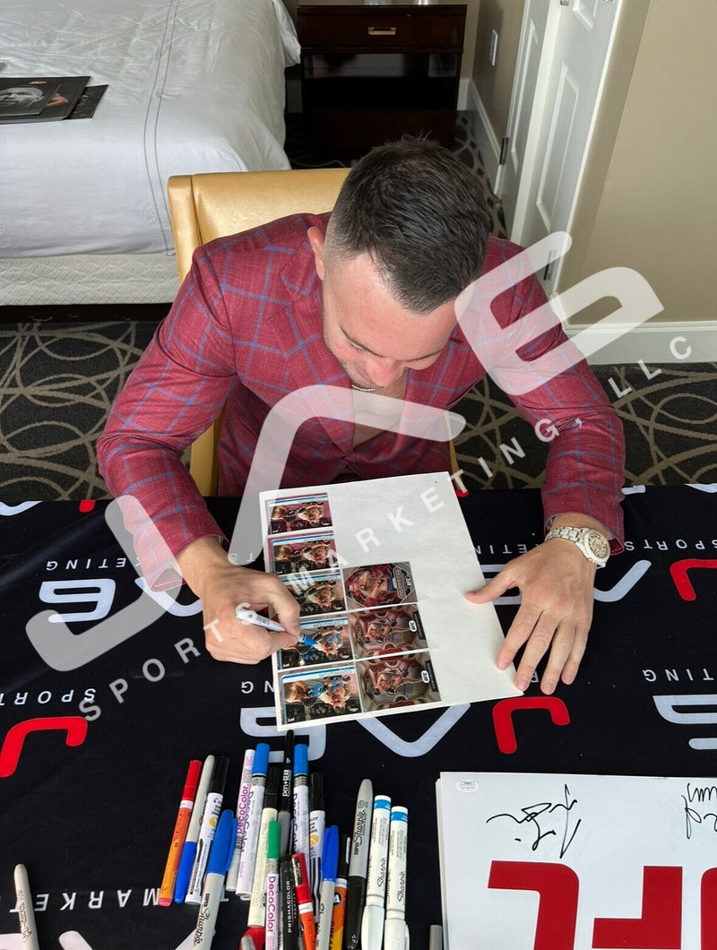 Colby Covington autographed 2022 Panini card #17 UFC PSA Encap GEM Mint 10