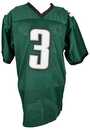 Allen Iverson autographed signed stat jersey green Pro Style JSA COA