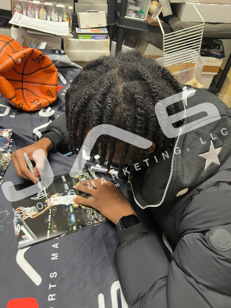 Nah'Shon "Bones" Hyland autographed signed jersey NBA Denver Nuggets JSA COA
