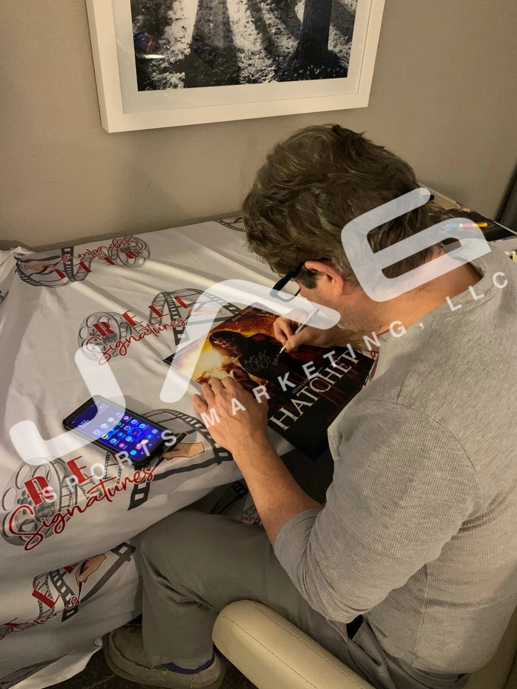 Zach Galligan autographed inscribed 11x14 photo Hatchet JSA COA