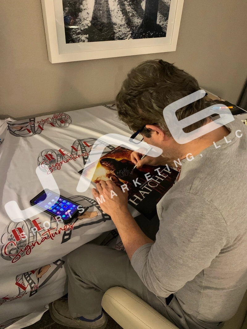 Zach Galligan autographed inscribed 11x14 photo Hatchet JSA COA