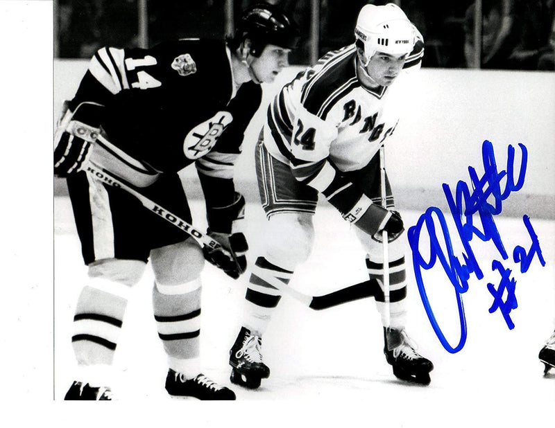 Chris Kotsopoulos autographed signed 8x10 Photo NHL New York Rangers