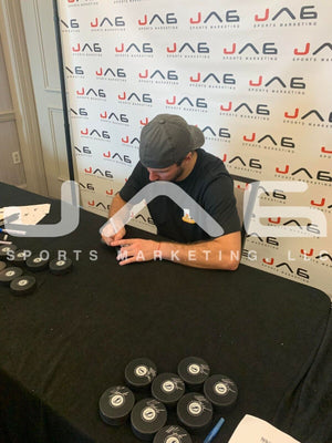 Nikita Kucherov autographed signed official game puck Tampa Bay Lightning JSA