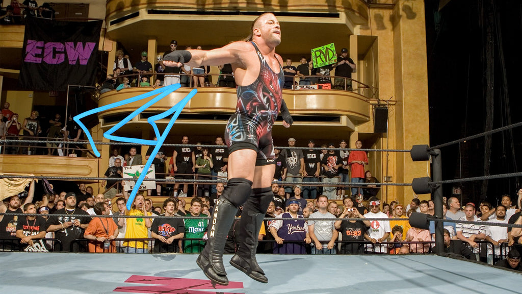 Pre-Order Rob Van Dam Autograph 11x14 Photo