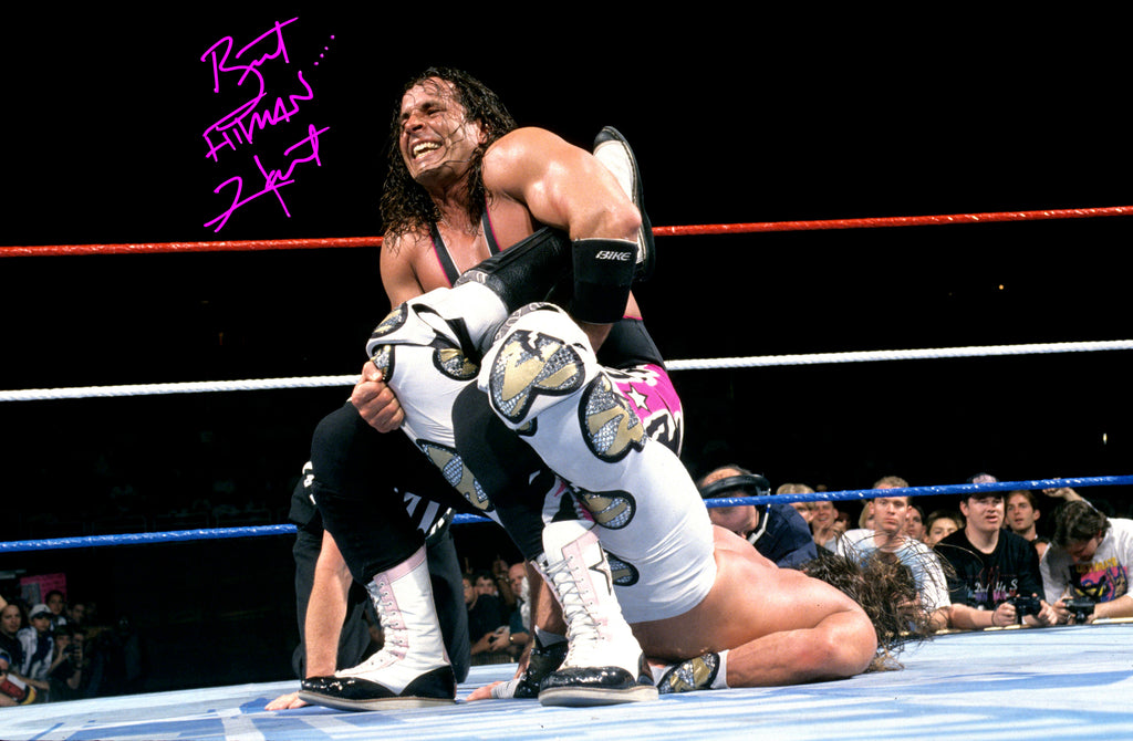 Pre-Order Bret Hart Autograph 16x20 Photo