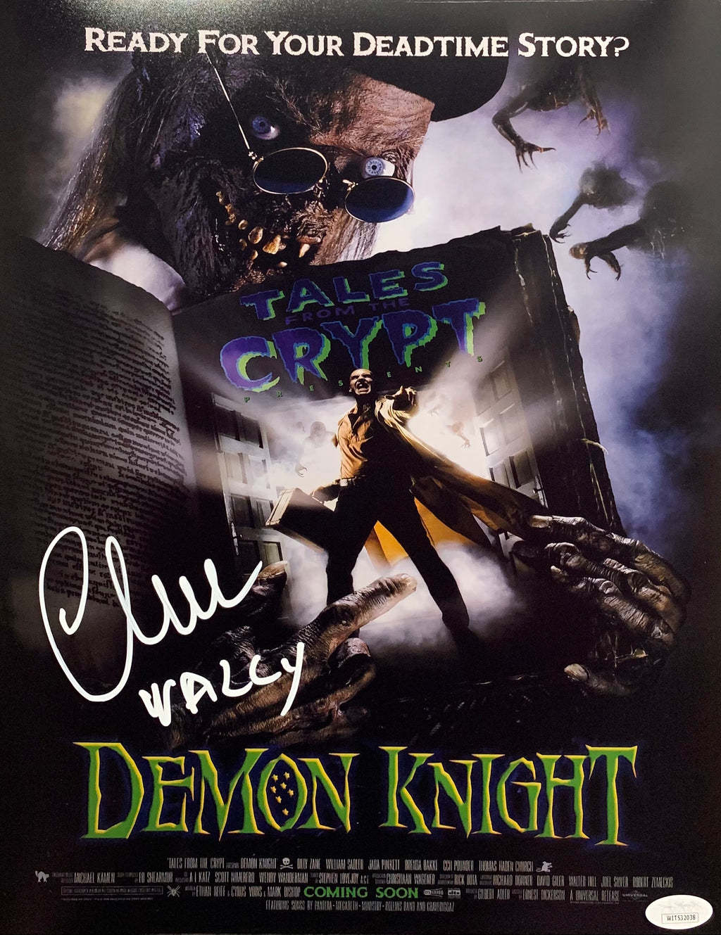 Charles Fleischer autograph signed inscribed 11x14 photo Demon Knight JSA COA