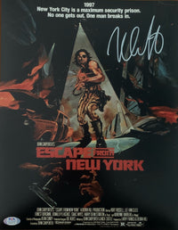Nick Castle autographed signed 11x14 photo Escape From New York PSA COA - JAG Sports Marketing