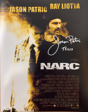 Jason Patric autographed signed Inscribed 11x14 photo JSA COA Narc Tellis