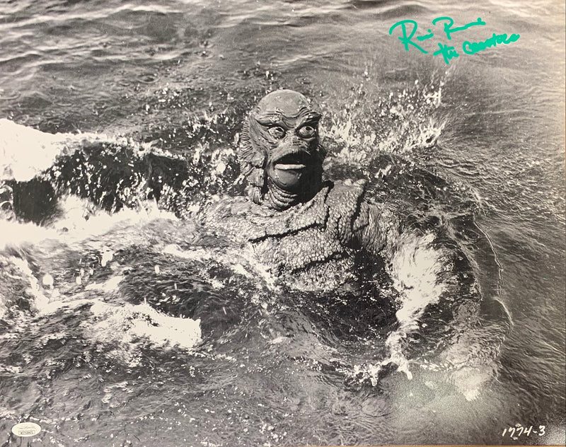 Ricou Browning autographed signed inscribed 16x20 photo Creature from the Black Lagoon JSA