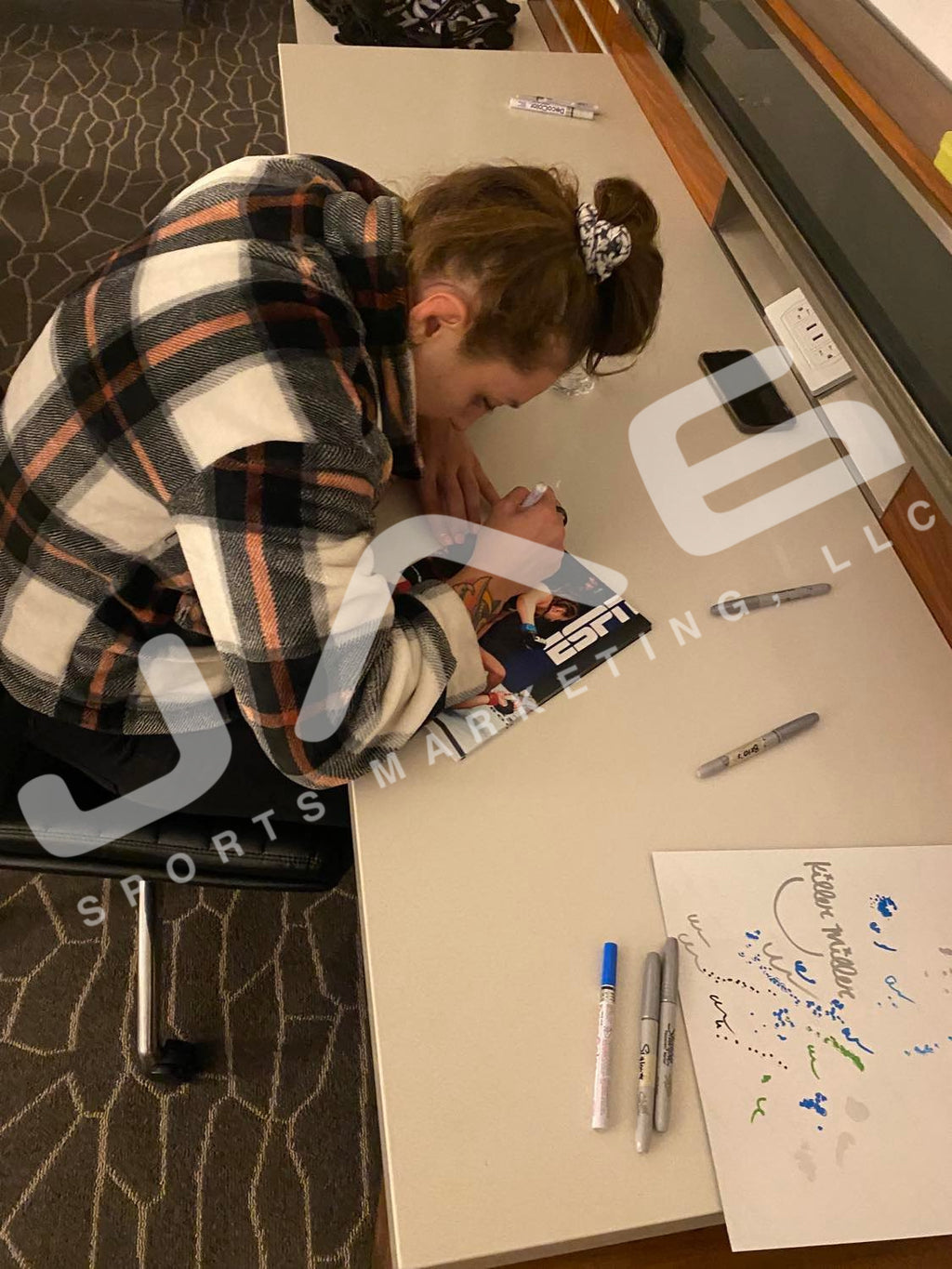 Juliana Miller autographed signed inscribed 8x10 photo UFC JSA COA