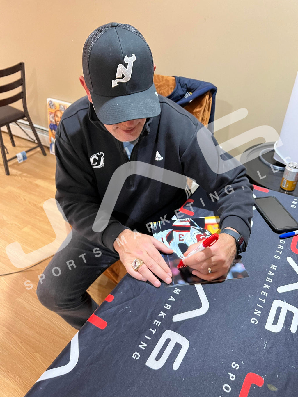 Ken Daneyko signed inscribed 8x10 photo NHL New Jersey Devils JSA COA Mr.Devil