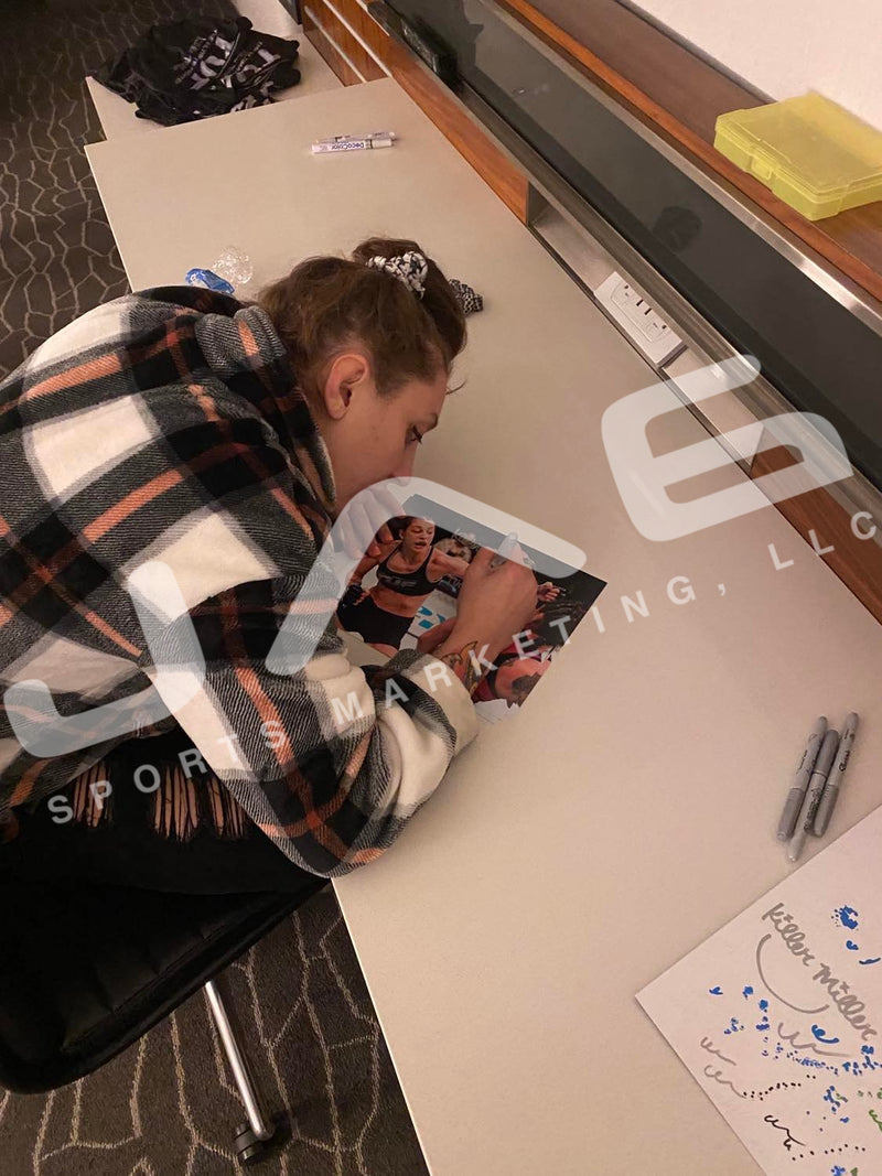 Juliana Miller autographed signed inscribed 8x10 photo UFC JSA COA