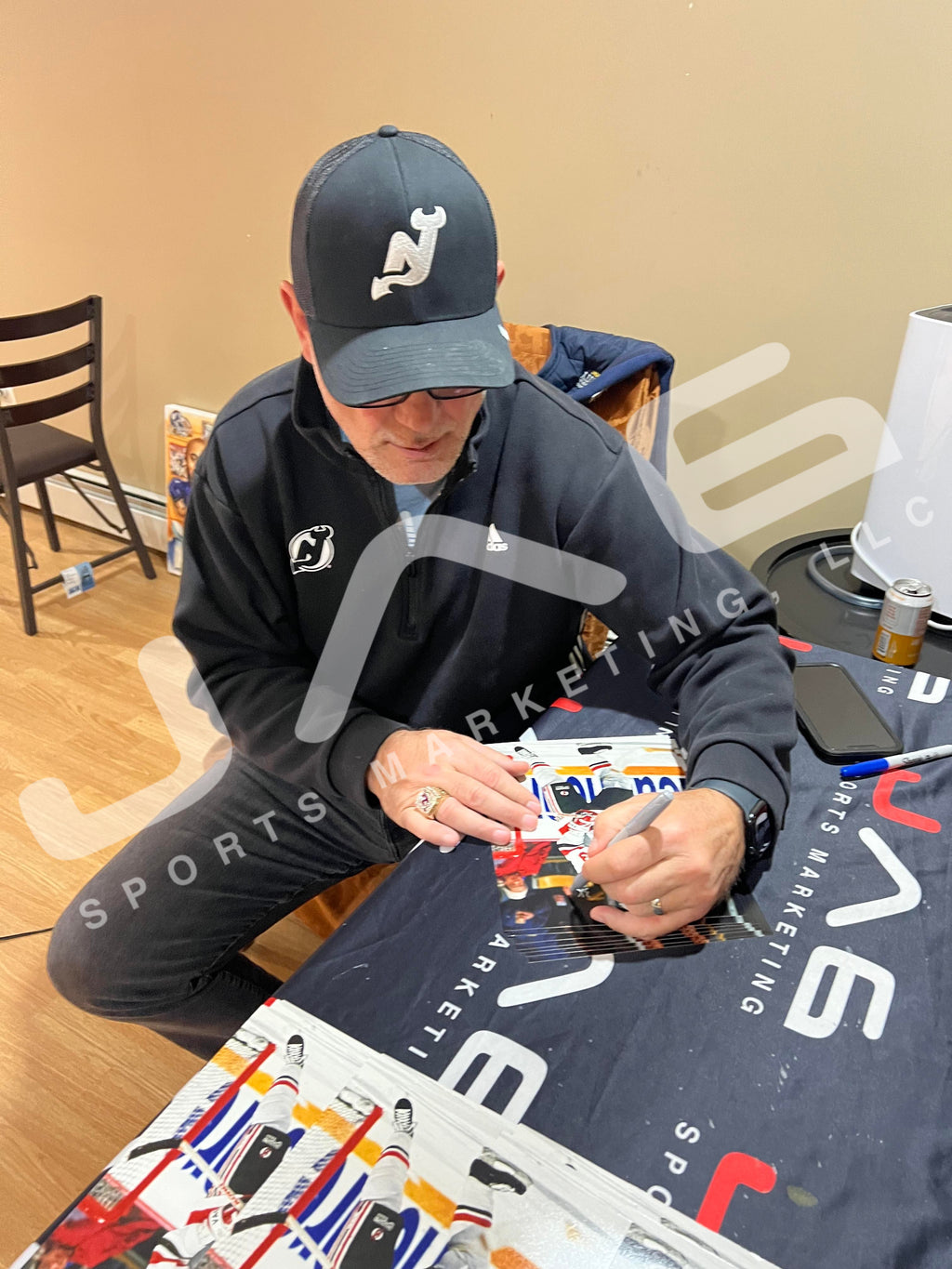 Ken Daneyko autographed signed 8x10 photo NHL New Jersey Devils JSA COA Mr.Devil
