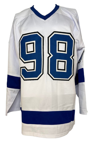 Mikhail Sergachev autographed inscribed jersey NHL Tampa Bay Lightning JSA COA