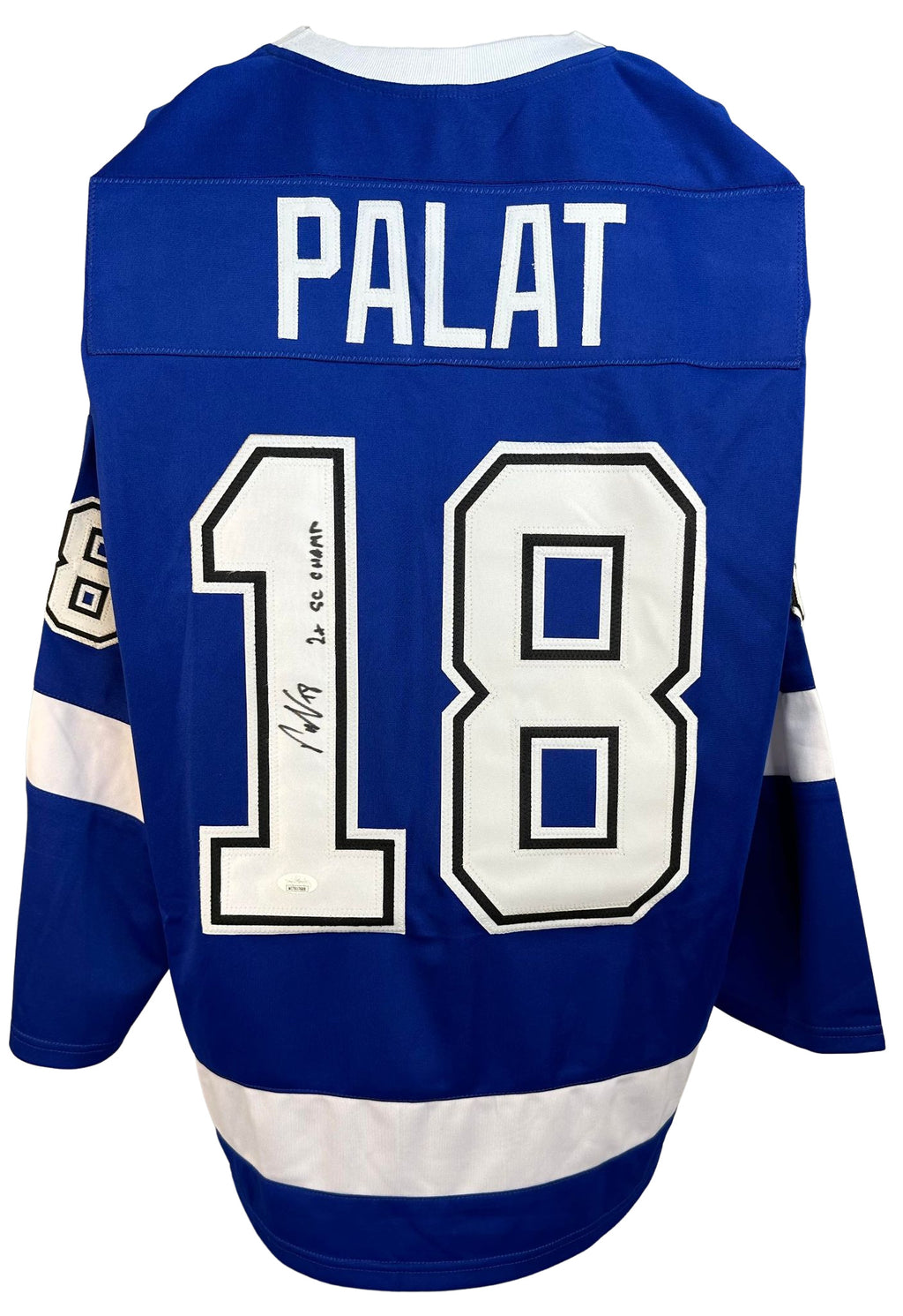 Ondrej Palat autographed signed inscribed jersey NHL Tampa Bay Lightning JSA COA