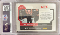 Carla Esparza auto 2022 Panini Prizm UFC card #77 PSA Encapsulated