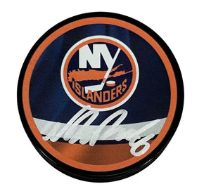 Noah Dobson autographed signed puck NHL New York Islanders JSA COA