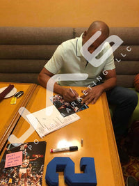 Alex English autographed signed 8x10 photo NBA Denver Nuggets PSA COA - JAG Sports Marketing