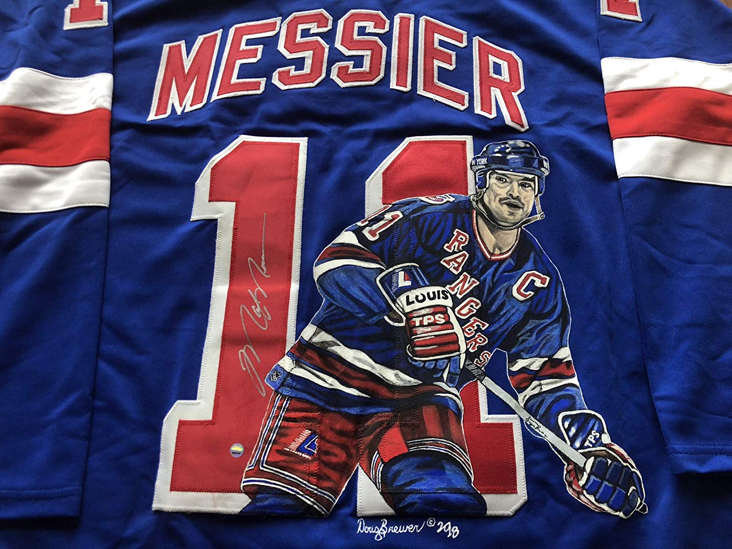 Lids Mark Messier New York Rangers 12 x 16 Framed Player Number Replica  Plaque