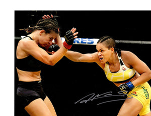 UFC Champion Amanda Nunes signed 8x10 photo - JAG Sports Marketing