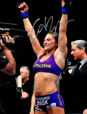 UFC Cat Zingano signed 8x10 photo - JAG Sports Marketing