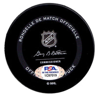 Mike Richter autographed inscribed authentic puck NHL New York Rangers PSA COA
