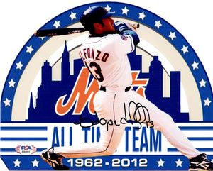 Edgardo Alfonzo autographed signed 8x10 photo MLB New York Mets PSA COA - JAG Sports Marketing