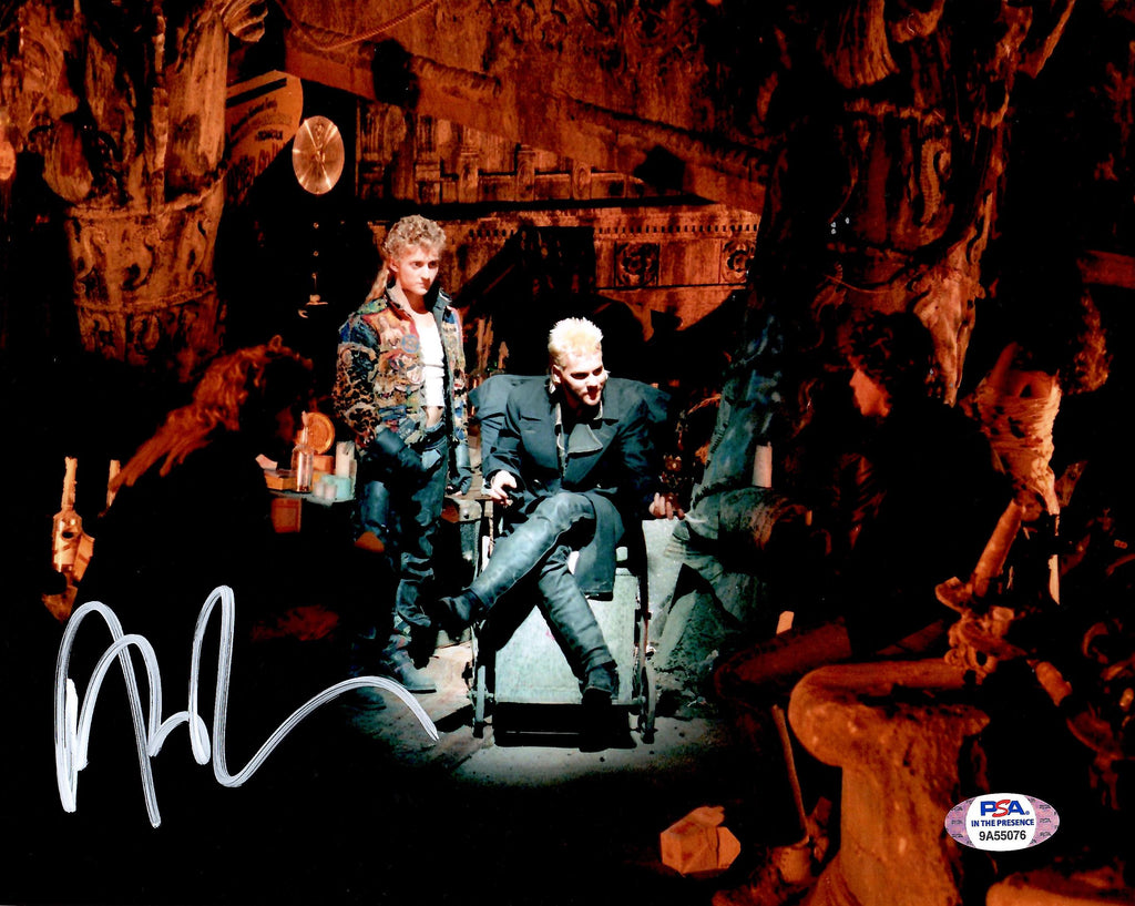 Alex Winter autographed signed 8x10 photo The Lost Boys PSA COA Cory Feldman - JAG Sports Marketing